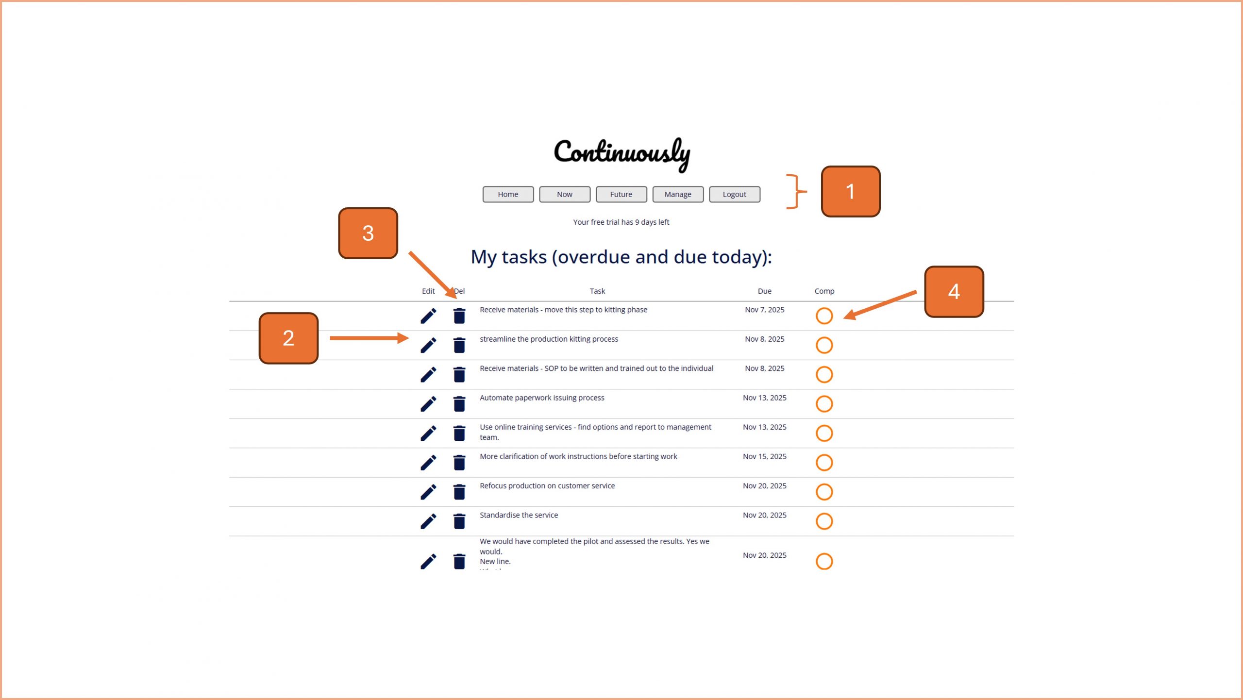 Continuously Help | Dashboard